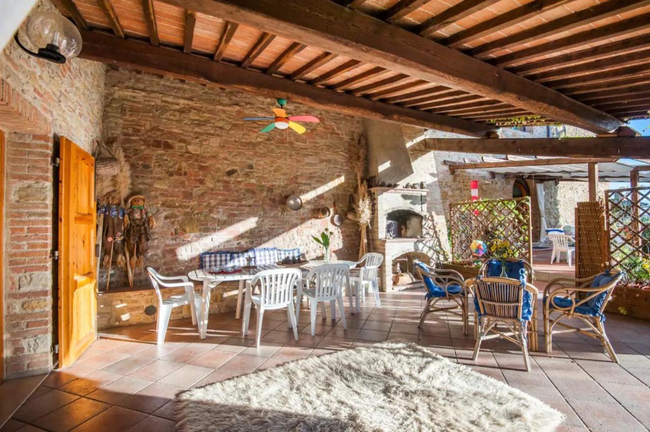 La Ripa - Appartamento Padronale San Gimignano Exteriör bild