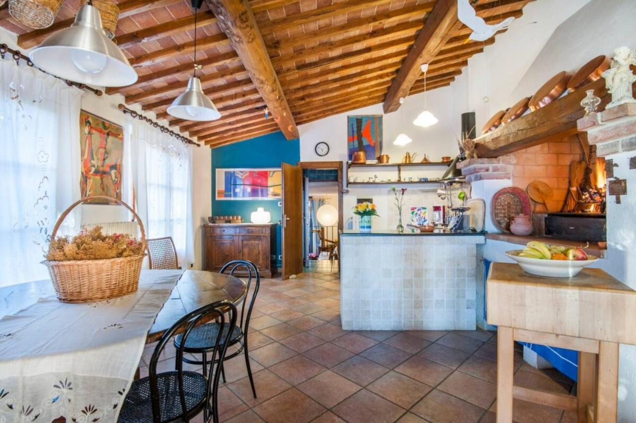 La Ripa - Appartamento Padronale San Gimignano Exteriör bild