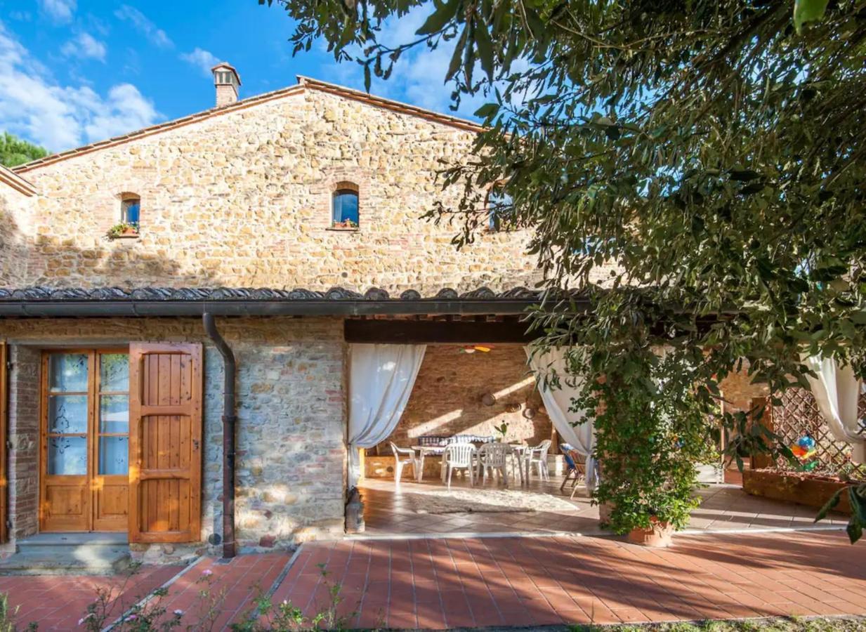 La Ripa - Appartamento Padronale San Gimignano Exteriör bild