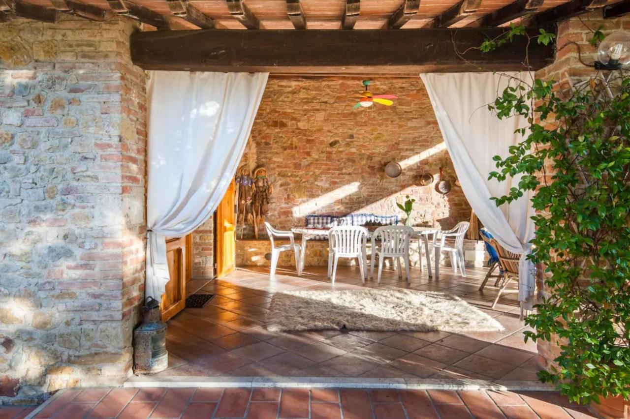 La Ripa - Appartamento Padronale San Gimignano Exteriör bild